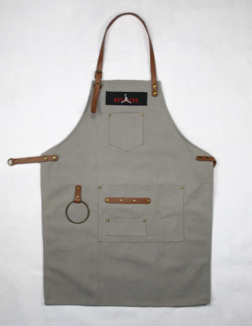 Grembiule AIR Butcher grigio chiaro