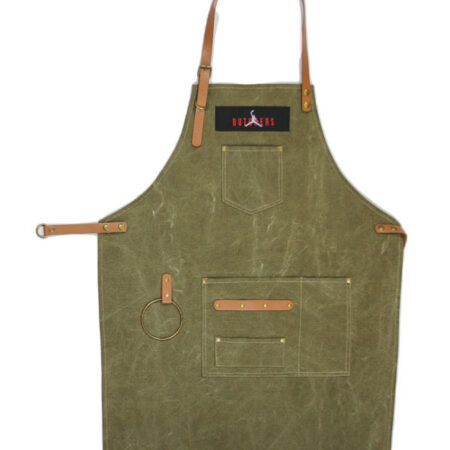 Grembiule AIR Butcher washed oliva